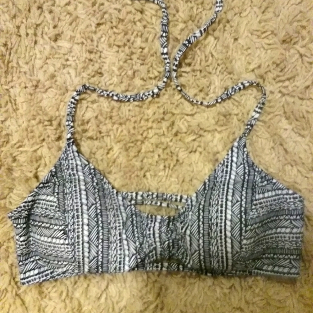 Women's size a large bikini bathing suit top